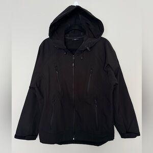 Icewear Iceland Black Hooded Jacket Mens Size S